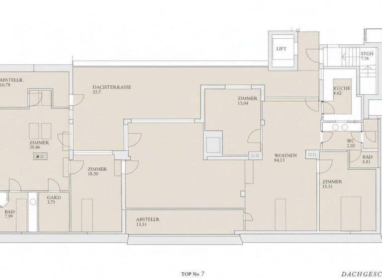 Wohnung zum Kauf 1.950.000 € 5 Zimmer 197 m² 2. Geschoss Wien,Hietzing 1130