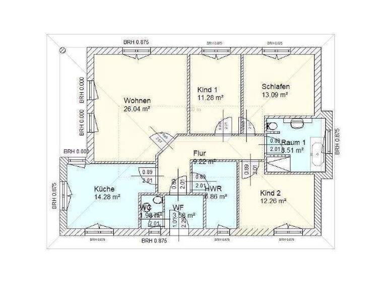 Einfamilienhaus zum Kauf provisionsfrei 282.000 € 4 Zimmer 106 m² 660 m² Grundstück Hauptstraße Kiekebusch Cottbus 03051