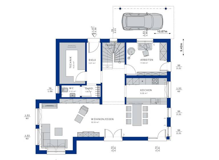 Einfamilienhaus zum Kauf provisionsfrei 650.000 € 9 Zimmer 170 m² 700 m² Grundstück Untergröningen Abtsgmünd/Untergröningen 73453