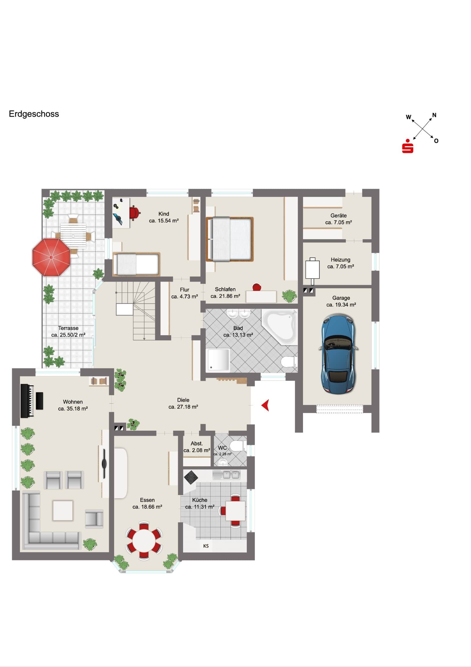 Bungalow zum Kauf 475.000 € 5 Zimmer 263 m²<br/>Wohnfläche 1.154 m²<br/>Grundstück Trupermoor Lilienthal 28865