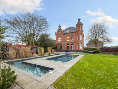 Villa zum Kauf 11 Zimmer 424 m² 3.000 m² Grundstück Lank-Latum Meerbusch / Lank-Latum 40668