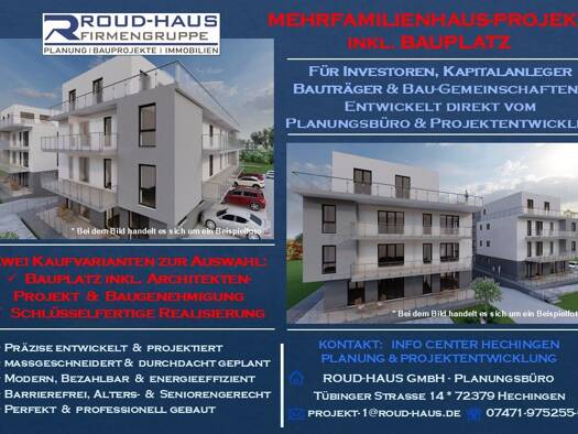 Mehrfamilienhaus zum Kauf 1 Zimmer Römerschanze Reutlingen 72760