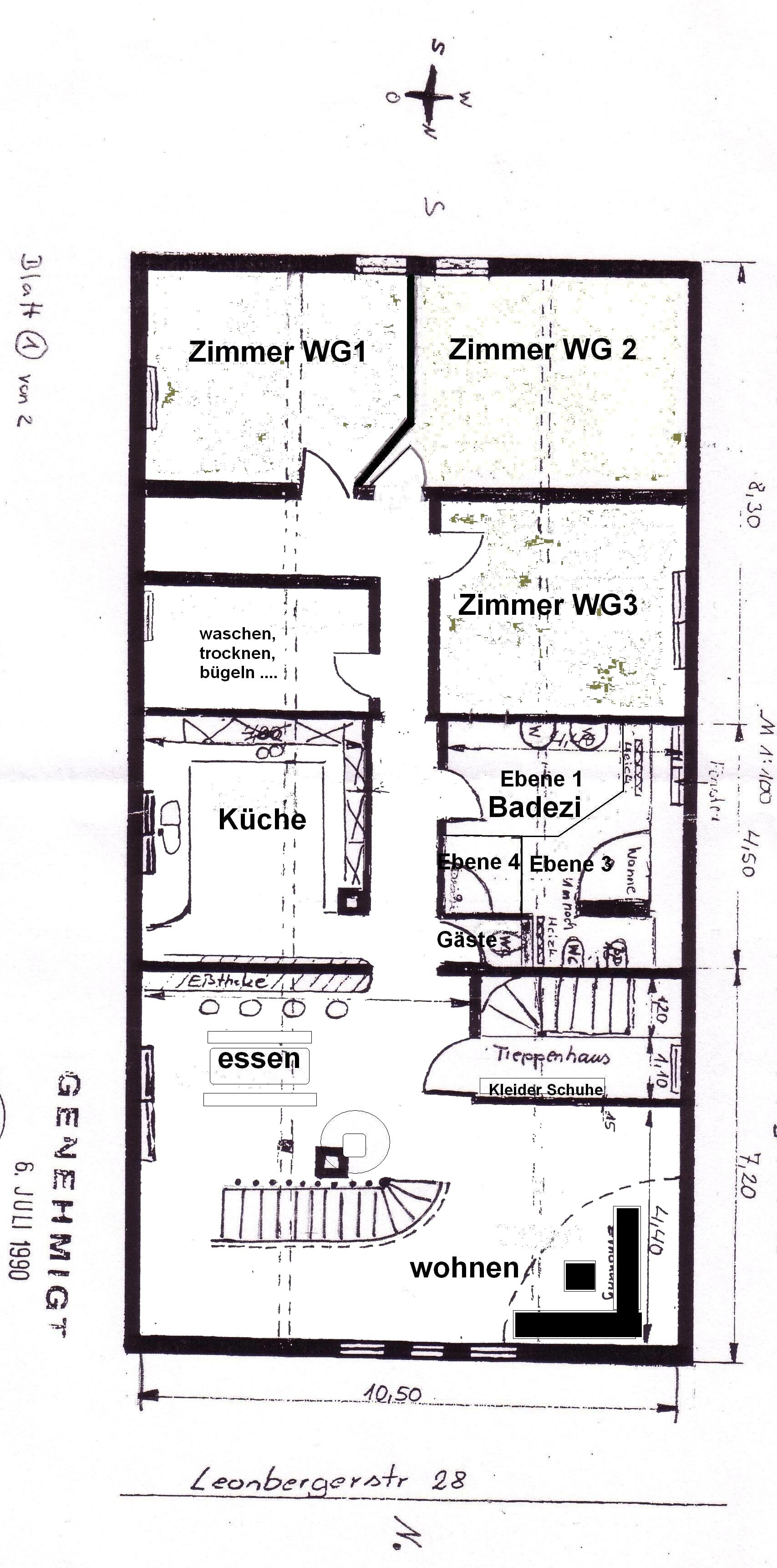 WG-Zimmer zur Miete 490 € 18 m²<br/>Wohnfläche 2.<br/>Geschoss 01.03.2025<br/>Verfügbarkeit Leonberger Str. Rutesheim Rutesheim 71277