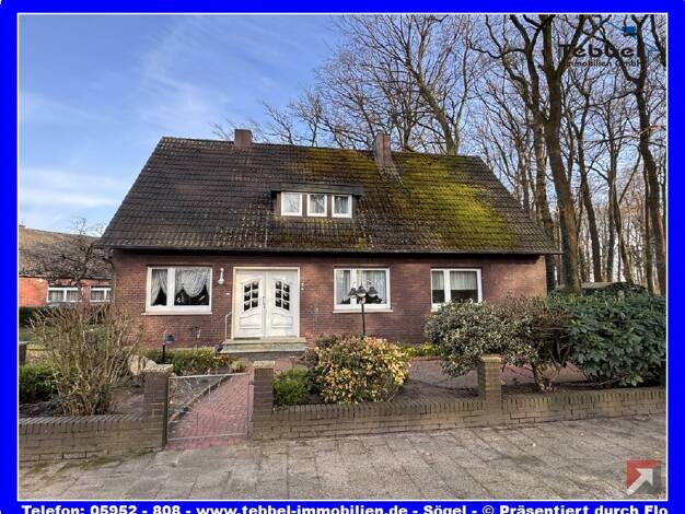 Einfamilienhaus zum Kauf provisionsfrei 139.000 € 7 Zimmer 130 m² 1.037 m² Grundstück Hüven 49751