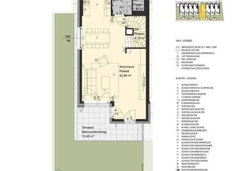 Reihenendhaus zum Kauf - Erstbezug 516.800 € 4 Zimmer 112,4 m² frei ab sofort Reisingerstraße Ragelsdorf St. Pölten 3107