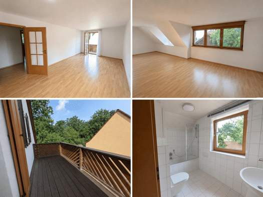 Wohnung zur Miete 1.125 € 3,5 Zimmer 90 m² Geschoss 1/2 frei ab 01.10.2026 Am Froschweiher 5 Uttenreuth 91080