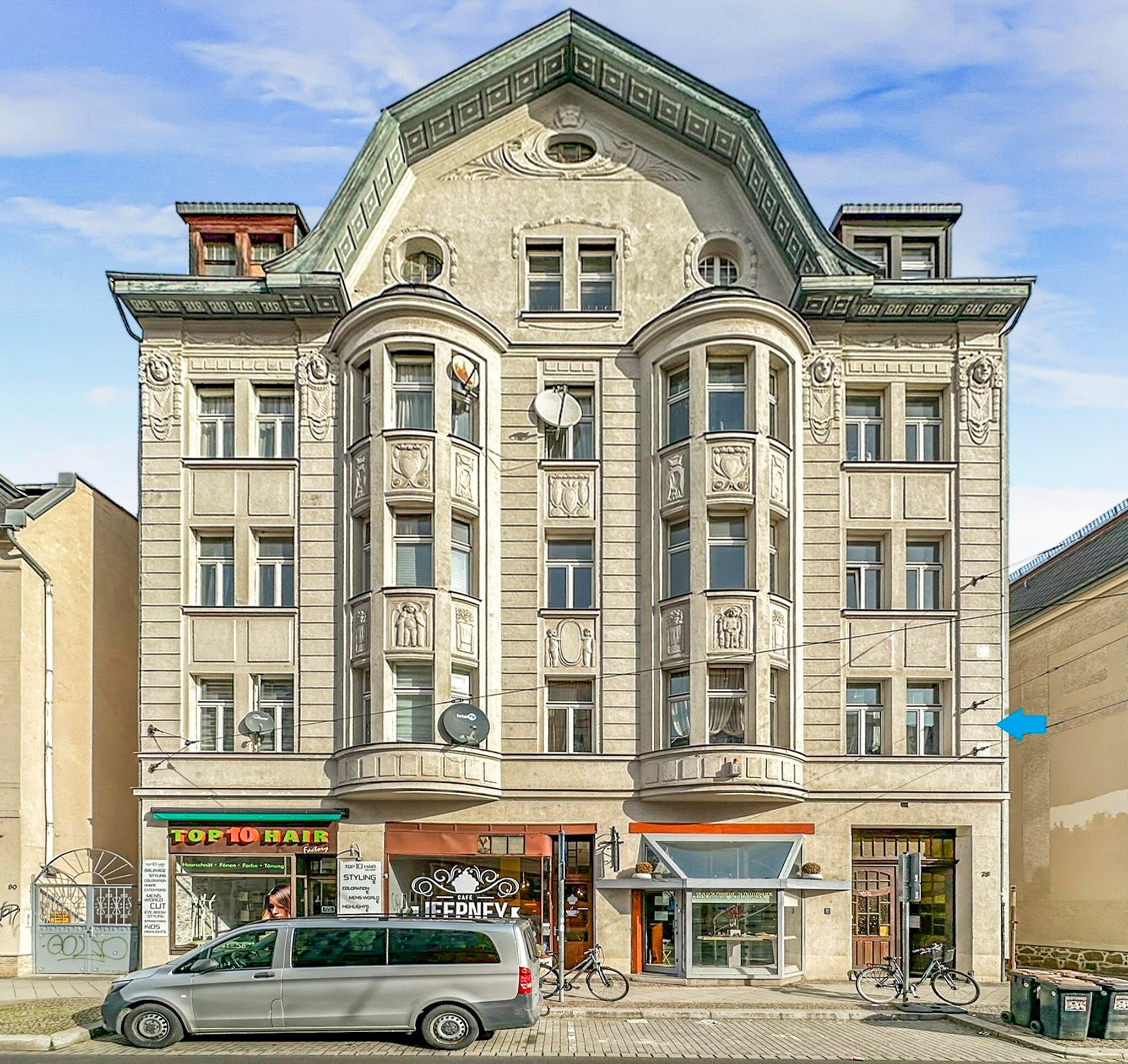 Wohnung zum Kauf 199.500 € 4 Zimmer 86 m²<br/>Wohnfläche 1.<br/>Geschoss Gohlis - Süd Leipzig 04155