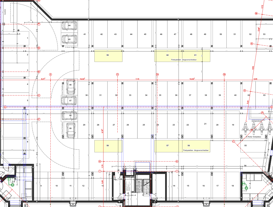 Garage zur Miete provisionsfrei 60 € Geesthachter Straße 8-12 Düneberg - Nord, Bez. 5 Geesthacht 21502