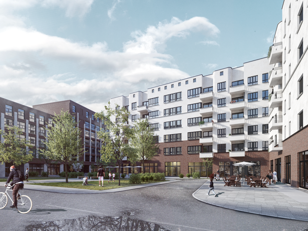 Wohnung zum Kauf - Erstbezug provisionsfrei als Kapitalanlage geeignet 500.000 € 4 Zimmer 107,5 m² Zschopauer Straße 2 Zentrum Chemnitz 09111