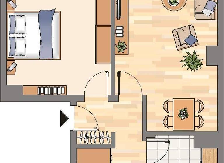 Wohnung zur Miete 469 € 2 Zimmer 60 m² 1. Geschoss frei ab 13.03.2026 Rabboltstraße 12 Wickede Dortmund 44319