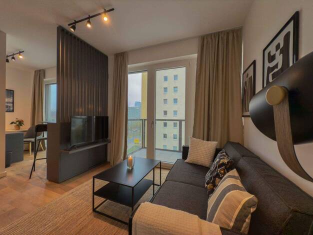 Wohnung zur Miete Wohnen auf Zeit 1.495 € 2 Zimmer 37 m² frei ab 16.07.2026 Platz der Vereinten Nationen 22 A Friedrichshain Berlin 10249