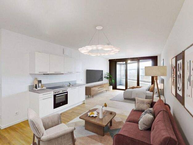 Wohnung zur Miete - Erstbezug 1.405 € 2 Zimmer 60,5 m² 6. Geschoss Lisa-Fittko-Straße 11 Moabit Berlin 10557