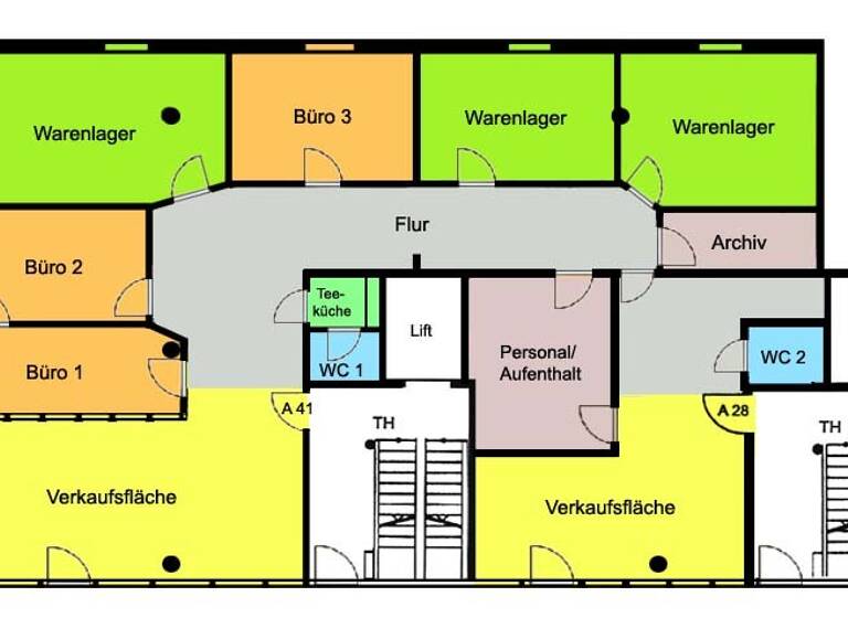 Verkaufsfläche zur Miete provisionsfrei 2.355 € 9 Zimmer 262,7 m² Verkaufsfläche teilbar ab 262,7 m² Pieschen-Süd Dresden 01127