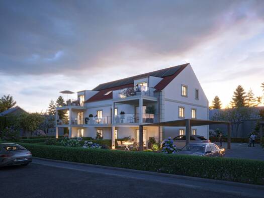 Wohnung zum Kauf - Erstbezug 420.000 € 3 Zimmer 84 m² 1. Geschoss Geisenfeld 85290