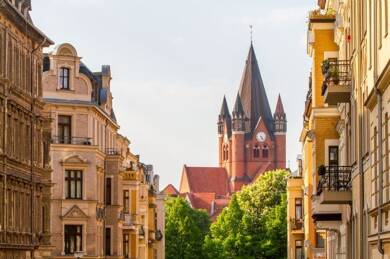 Wohnung zur Miete 1.094 € 4 Zimmer 129 m² 4. Geschoss frei ab sofort Herderstraße 15 Paulusviertel Halle (Saale) 06114