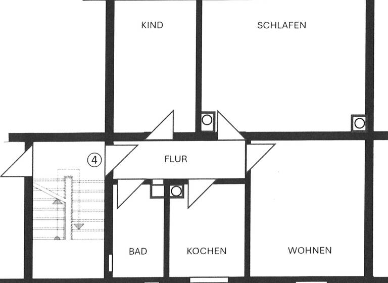 Wohnung zum Kauf 105.000 € 2 Zimmer 63 m² 1. Geschoss Innenstadt Kaiserslautern 67657