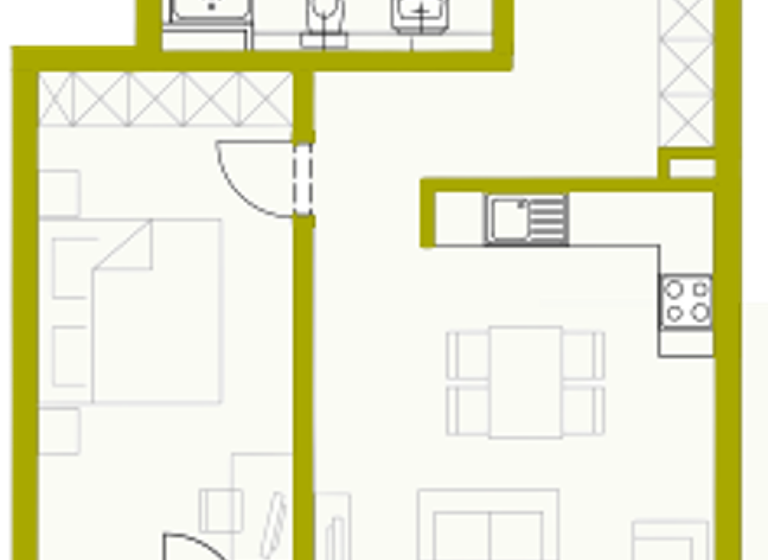 Wohnung zum Kauf provisionsfrei 329.900 € 2 Zimmer 64,8 m² Fließender Sand 3a Großauheim Hanau 63457