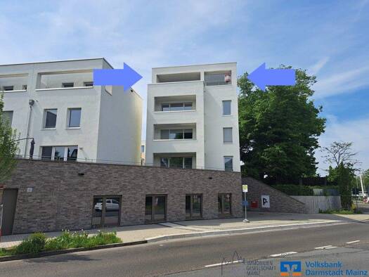 Penthouse zur Miete 2.400 € 4,5 Zimmer 172,4 m² 3. Geschoss Hechtsheim Mainz-Hechtsheim 55129