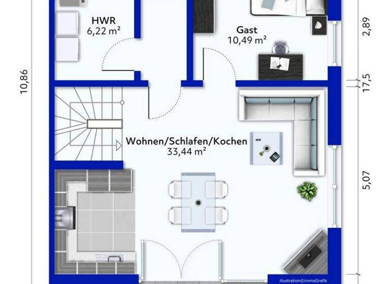 Doppelhaushälfte zum Kauf - Erstbezug 349.500 € 4 Zimmer 115 m² 200 m² Grundstück Gemmstraße 13 Halberstadt 38820