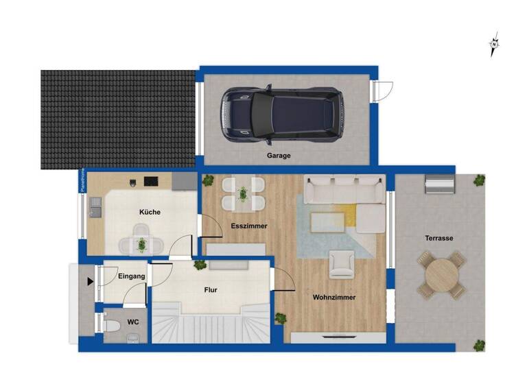 Doppelhaushälfte zum Kauf 249.000 € 4 Zimmer 109 m² 241 m² Grundstück Werste Bad Oeynhausen 32549