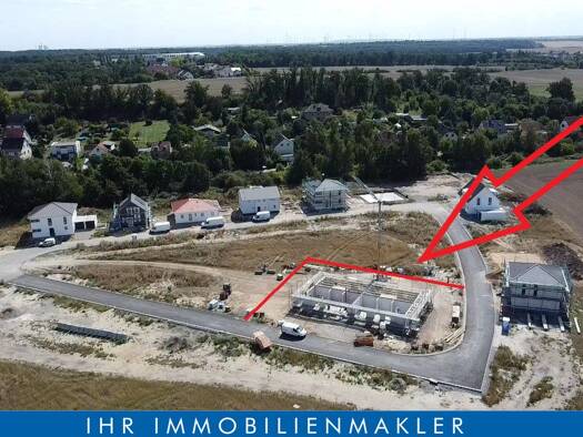 Einfamilienhaus zum Kauf - Erstbezug provisionsfrei 419.000 € 4 Zimmer 117,8 m² 257,6 m² Grundstück Imkerweg Dölau Halle (Saale) 06120