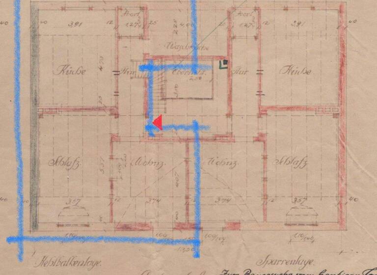 Wohnung zur Miete 580 € 2,5 Zimmer 63 m² 3. Geschoss Hüttenstr. 7 Hattingen 45525