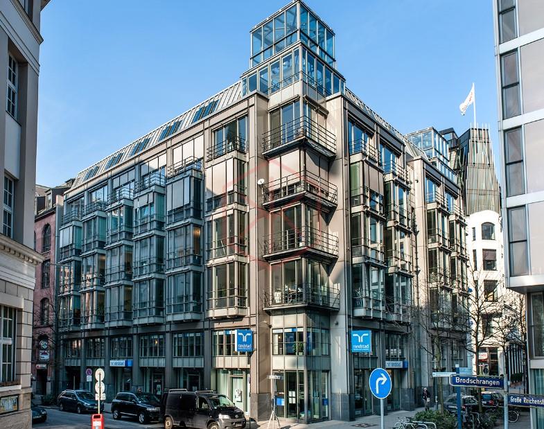 Bürofläche zur Miete provisionsfrei 25 € 375 m²<br/>Bürofläche Brodschrangen 4 Hamburg - Altstadt Hamburg 20457