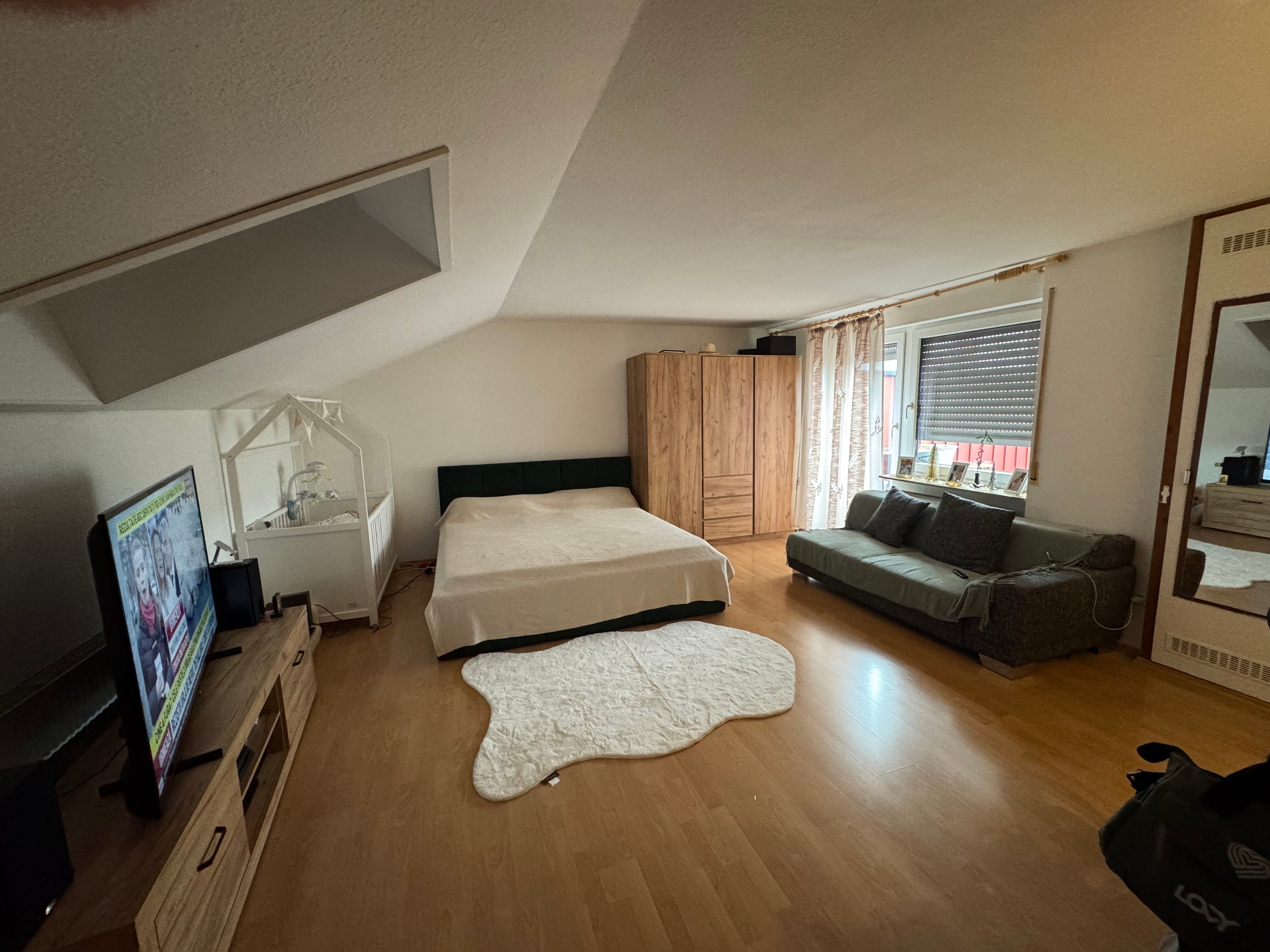 Wohnung zur Miete 600 € 1 Zimmer 56 m²<br/>Wohnfläche 4.<br/>Geschoss 01.02.2025<br/>Verfügbarkeit Beethovenstraße Roter Buck - westlich Crailsheim 74564