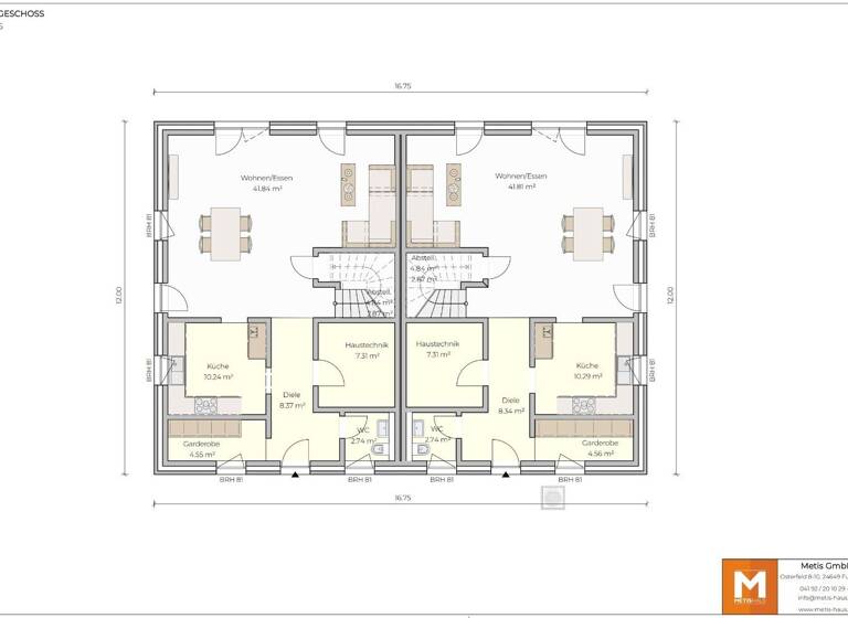 Doppelhaushälfte zum Kauf provisionsfrei 591 € 4,5 Zimmer 139,2 m² 393,1 m² Grundstück Harksheide Norderstedt 22844