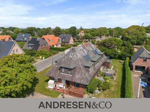 Doppelhaushälfte zum Kauf 1.100.000 € 6 Zimmer 180 m² 468 m² Grundstück Keitum Sylt 25980