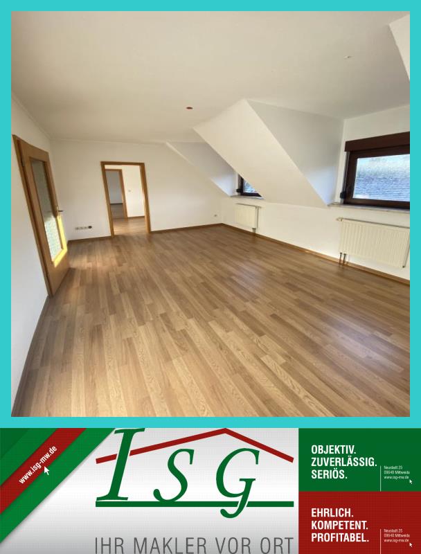 Wohnung zur Miete 365 € 3 Zimmer 61,4 m²<br/>Wohnfläche 2.<br/>Geschoss ab sofort<br/>Verfügbarkeit Mittweida Mittweida 09648