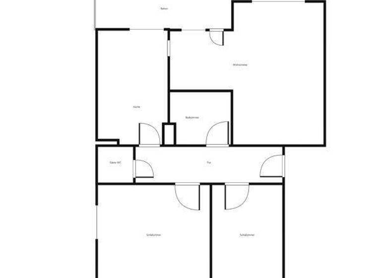 Wohnung zur Miete 647 € 3 Zimmer 75,2 m² frei ab 08.03.2026 Alte Salzdahlumer Str. 208A Braunschweig 38124
