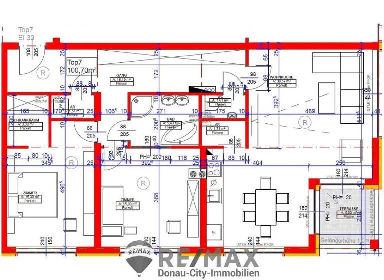 Wohnung zum Kauf 352.450 € 3 Zimmer 102 m² Wiener Neustadt 2700