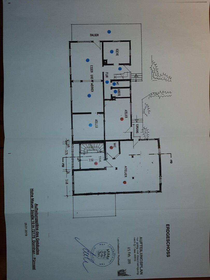 Doppelhaushälfte zum Kauf provisionsfrei 359.000 € 6 Zimmer 168 m²<br/>Wohnfläche 500 m²<br/>Grundstück Fürnsal Dornhan 72175