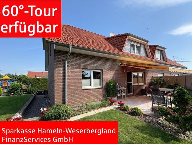 Doppelhaushälfte zum Kauf 350.000 € 6 Zimmer 126,6 m² 349,7 m² Grundstück Salzhemmendorf Salzhemmendorf 31020