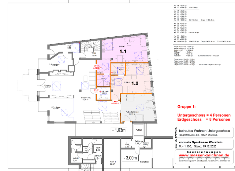 Bürofläche zur Miete provisionsfrei 1.000 m² Bürofläche Hauptstraße 68 Warstein 59581