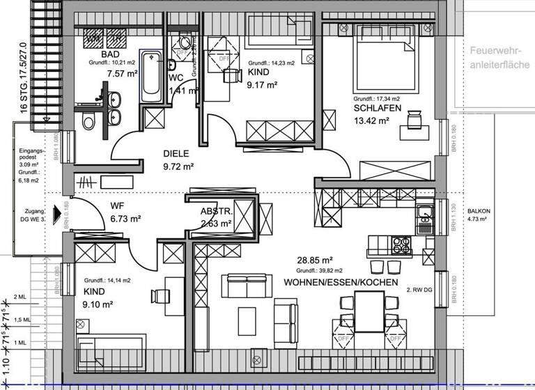 Wohnung zum Kauf 309.000 € 4 Zimmer 93,3 m²<br/>Wohnfläche Laudenbach Weikersheim / Laudenbach 97990