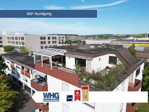 Penthouse zum Kauf 359.000 € 4,5 Zimmer 120 m² 3. Geschoss Beihingen Freiberg am Neckar 71691