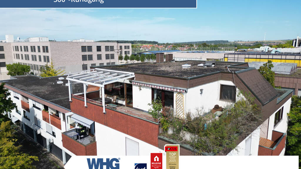 Penthouse zum Kauf 359.000 € 4,5 Zimmer 120 m² 3. Geschoss Beihingen Freiberg am Neckar 71691