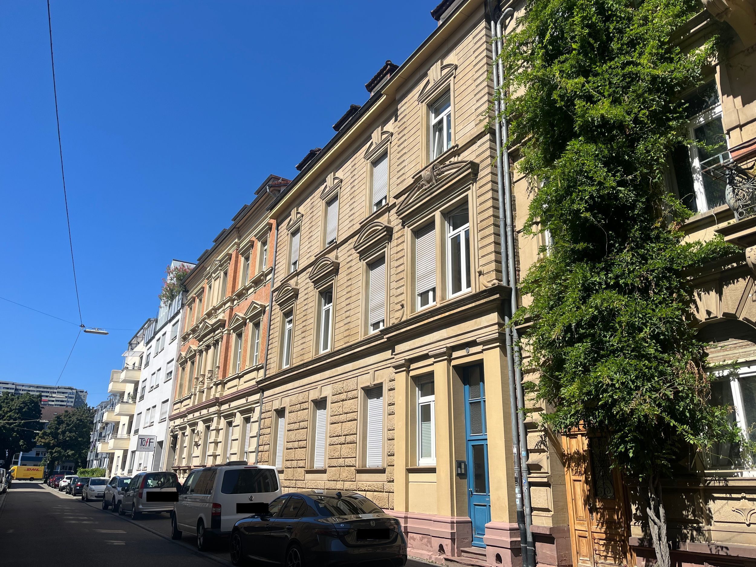 Wohnung zum Kauf 129.000 € 1 Zimmer 32,2 m²<br/>Wohnfläche 1.<br/>Geschoss ab sofort<br/>Verfügbarkeit Belfortstraße 6 Innenstadt - West - Westlicher Teil Karlsruhe 76133