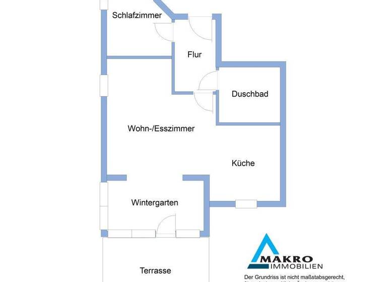 Wohnung zum Kauf 149.000 € 1,5 Zimmer 55,3 m² EG Elmshorn 25335