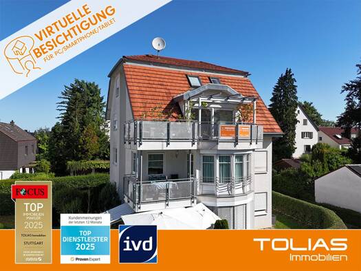 Wohnung zum Kauf 509.000 € 3 Zimmer 114,5 m² 2. Geschoss Stuttgart 70499