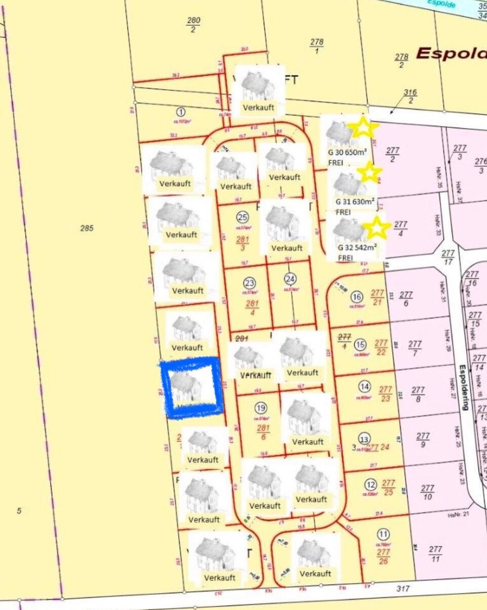 Grundstück zum Kauf provisionsfrei 168.000 € 674 m²<br/>Grundstück Zwischen den Wegen Nörten-Hardenberg Nörten-Hardenberg 37176