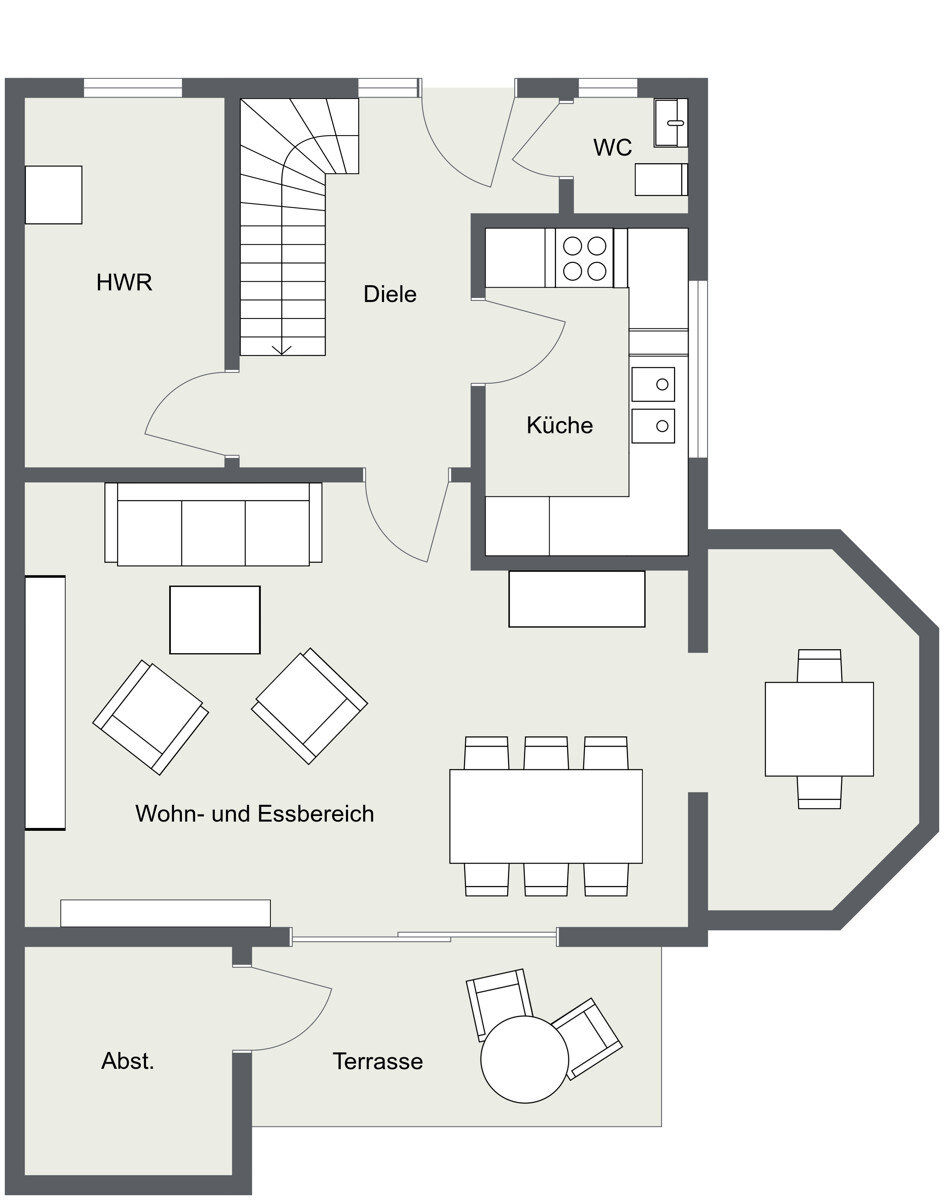 Doppelhaushälfte zur Miete 1.000 € 4 Zimmer 120,1 m²<br/>Wohnfläche 270 m²<br/>Grundstück 01.04.2025<br/>Verfügbarkeit Kappeln 24376