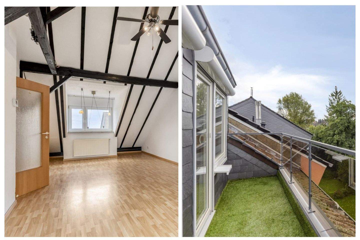 Traumhafte Dachgeschosswohnung mit Panoramablick in zentraler Lage!!!