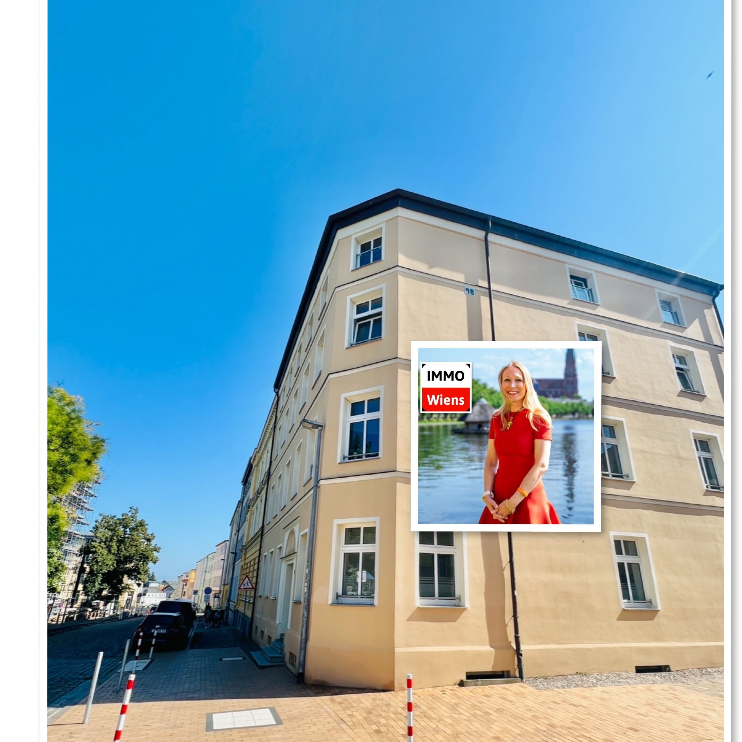 Wohnung zur Miete 600 € 2 Zimmer 54 m²<br/>Wohnfläche 2.<br/>Geschoss ab sofort<br/>Verfügbarkeit Steinstraße 18 Paulsstadt Schwerin 19053