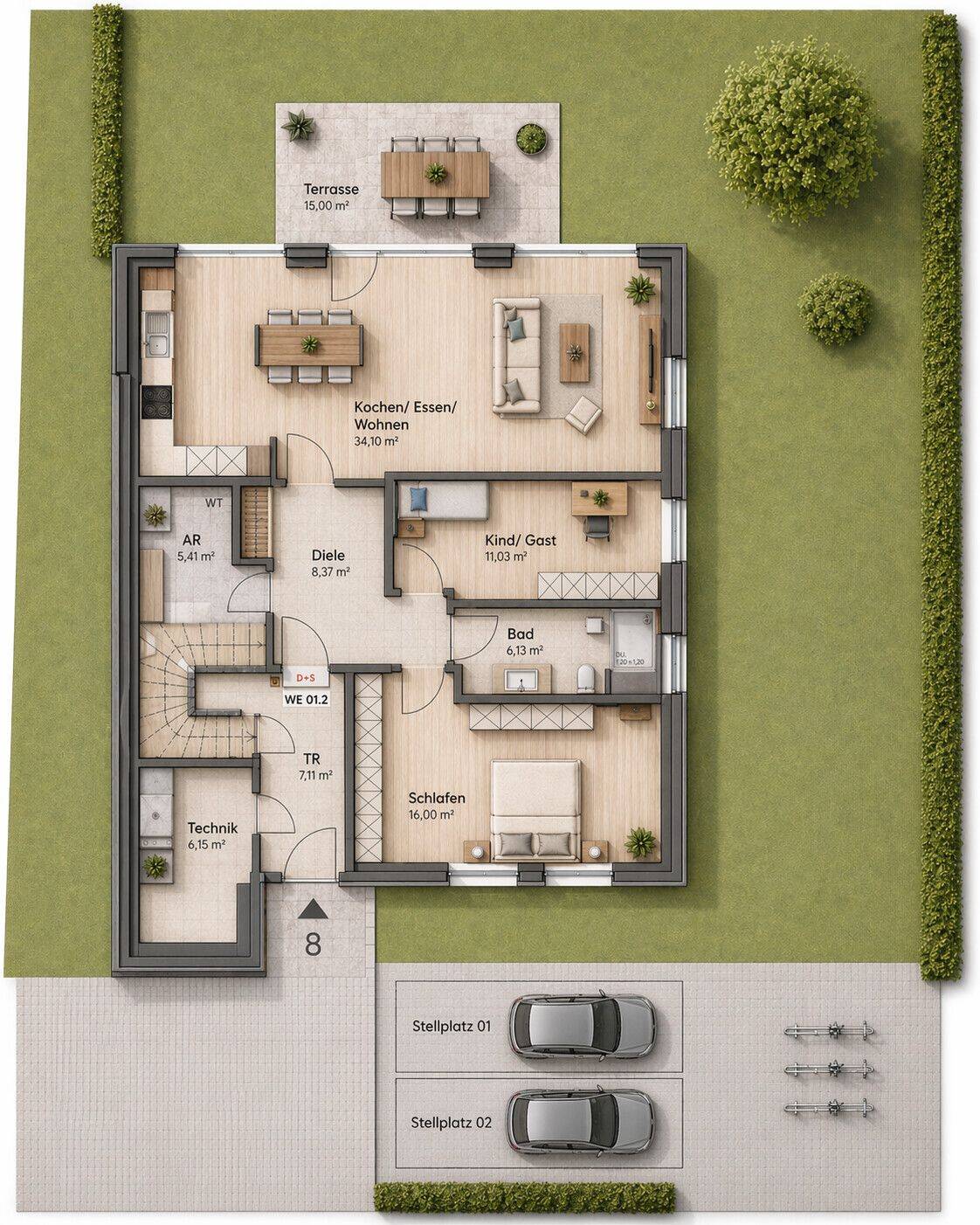 House in Rhede, Kreis Borken - Ansicht 4