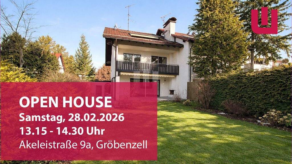 Doppelhaushälfte zum Kauf 1.075.000 € 6 Zimmer 243 m² 590 m² Grundstück Gröbenzell 82194