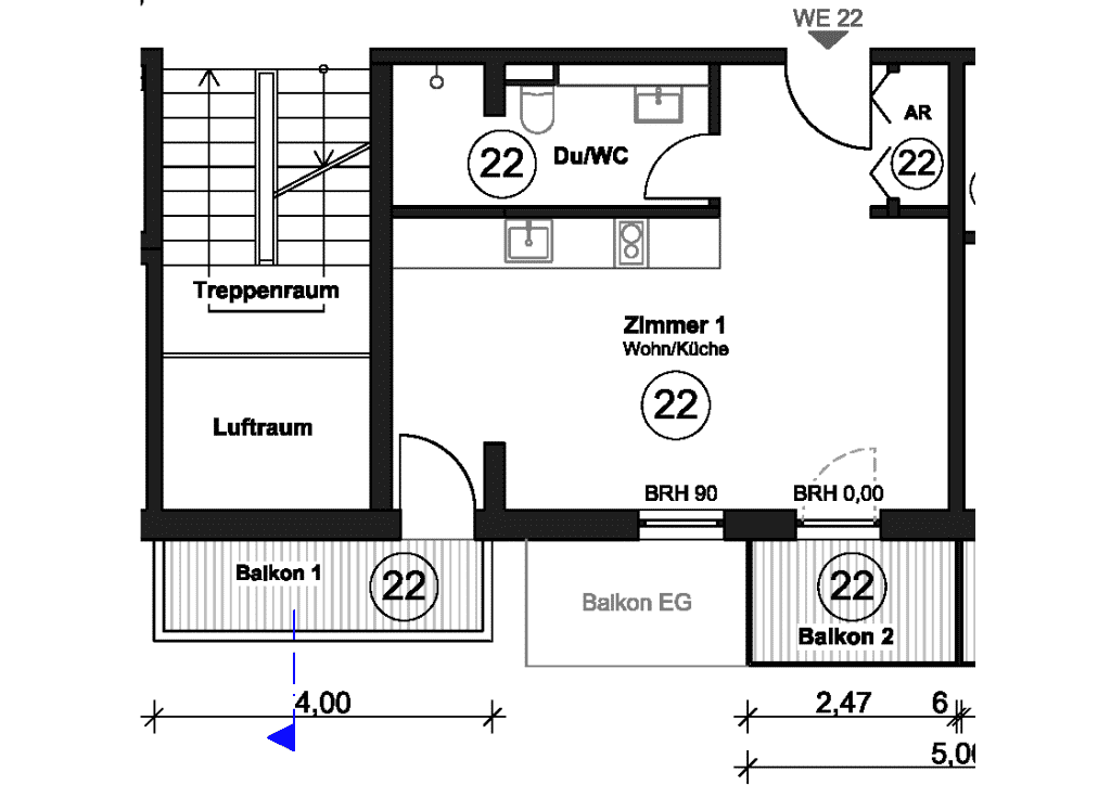 Wohnung zur Miete Wohnen auf Zeit 1.235 € 1 Zimmer 39 m²<br/>Wohnfläche 25.03.2025<br/>Verfügbarkeit Crailsheimer Straße Steglitz Berlin 12247