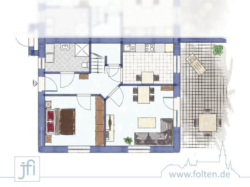 Doppelhaushälfte zur Miete 995 € 4 Zimmer 97,7 m²<br/>Wohnfläche 01.04.2025<br/>Verfügbarkeit Warsingsfehn Moormerland 26802